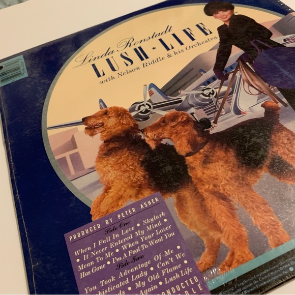 Linda Ronstadt LUSH LIFE Vinyl LP Record New Open Box - Picture 9 of 9